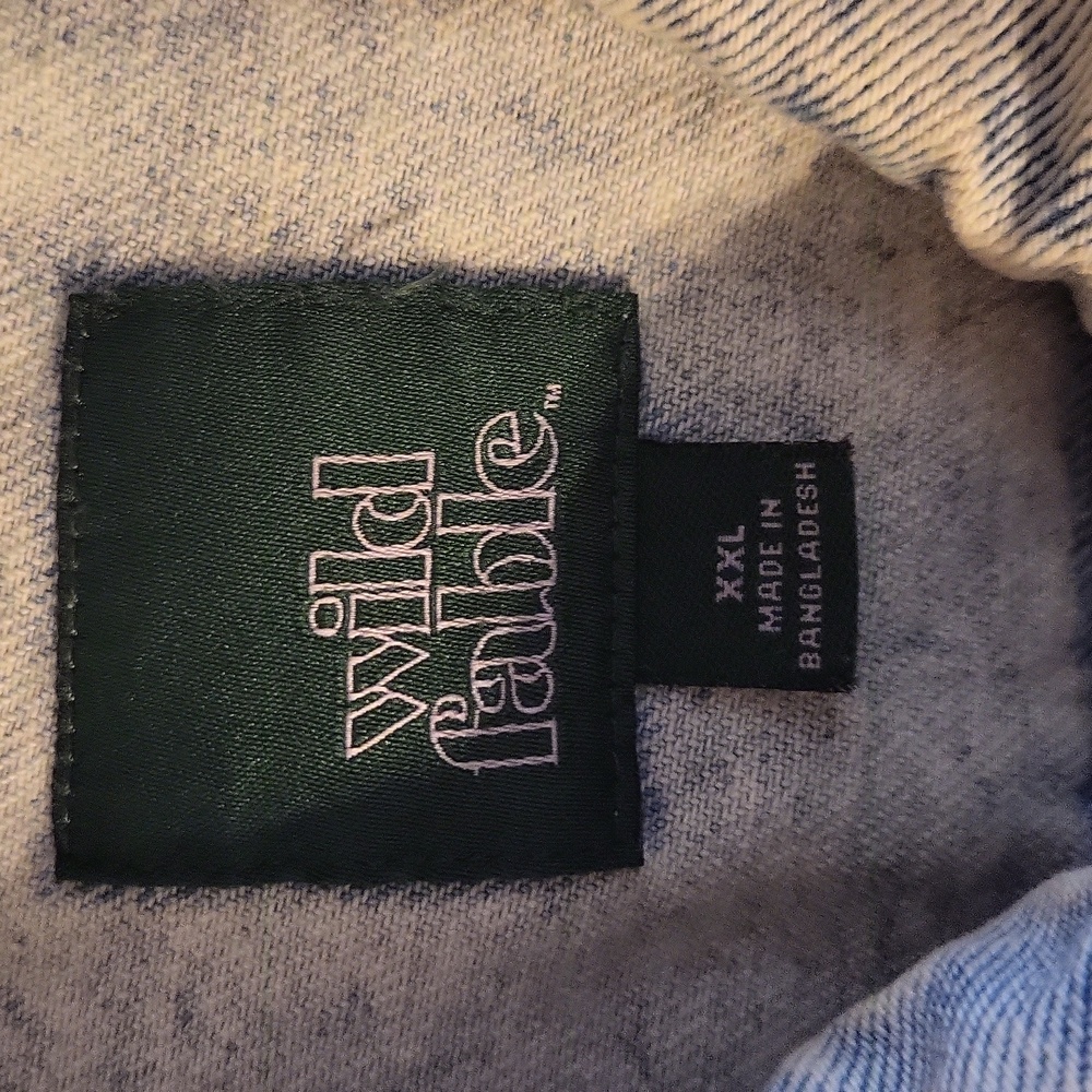 Wild Fable Light Wash Denim Jacket - Picture 2 of 7